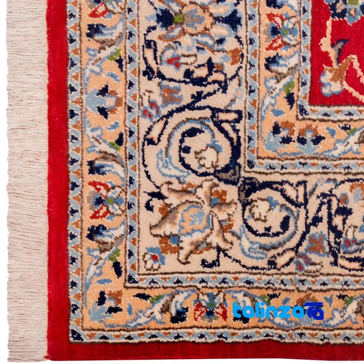 C Persia Handwoven Rug Unique Design - Room setting showing floor placement example