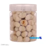 Tahha Cheese Flavored Coated Peanuts 180 grams - Side view showing profile and structure