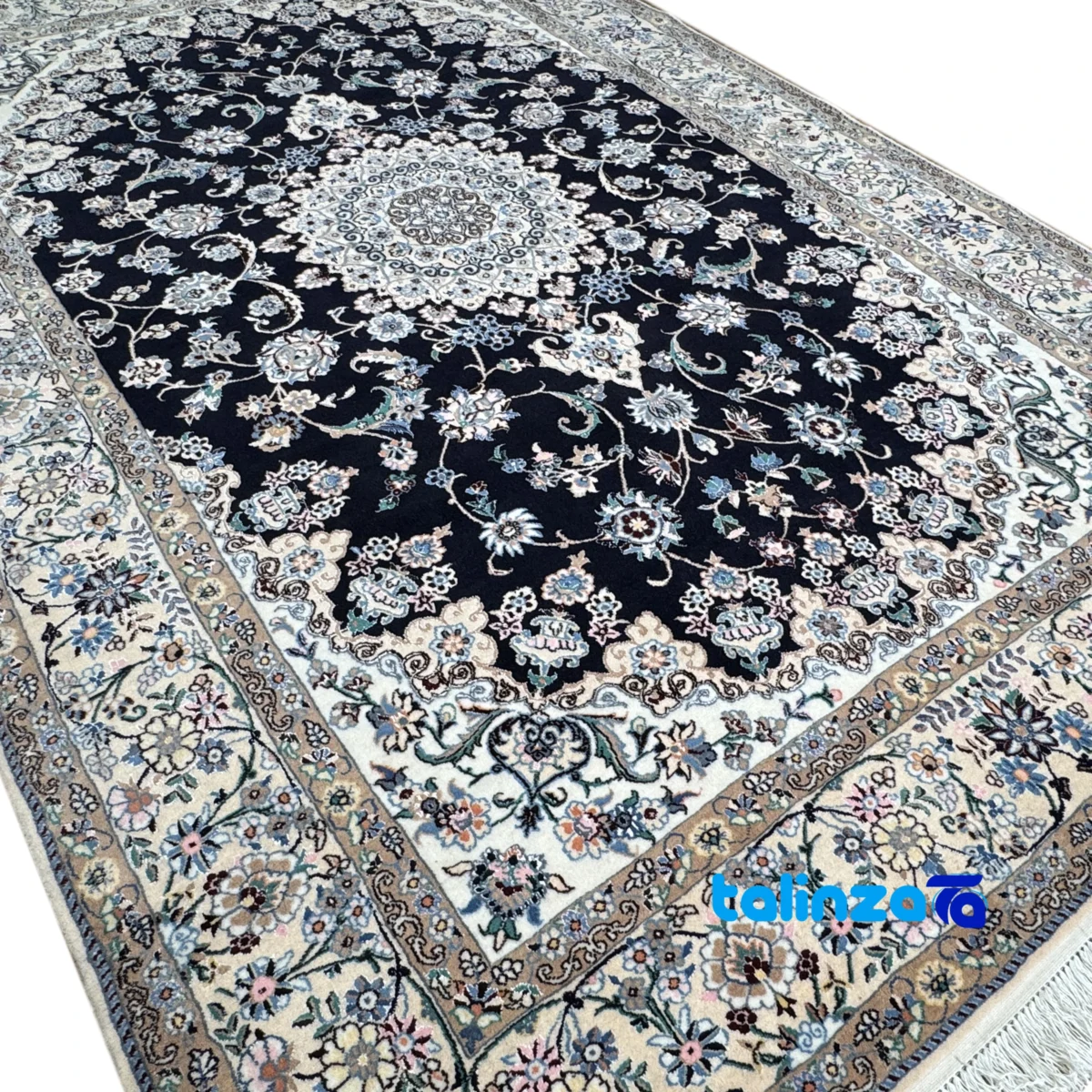 Nain Handwoven Rug Model 1422 - In-room view showing room styling and scale