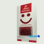Mehrazar Super Negin Saffron Premium Quality package opening (Top view)