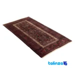 In-room view of Baloch Handwoven Rug Model 19.11.3145 Navy Blue 293x103x1 cm room styling and scale