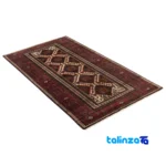 In-room view of Handwoven Persian Rug Baloch Model 20.11.3188 room styling and scale