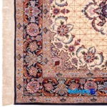 Se Persia Handwoven Rug Floral Design floor placement example (Room setting)