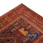 Handwoven Persian Runner Rug Baloch Pattern 272 x floor placement example (Room setting)