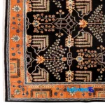 C Persia Handwoven Rug Elegant Design floor placement example (Room setting)