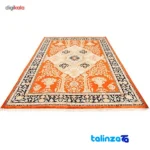 Handwoven Persian Carpet 11m2 Traditional Design - Room setting showing floor placement example