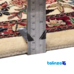 In-room view of Si Persia Handwoven Rug Floral Design room styling and scale