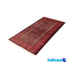 Baloch Handwoven Carpet Unique Design floor placement example (Room setting)