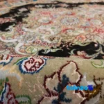 In-room view of Tabriz Handwoven Carpet Floral Design 150x100 cm room styling and scale