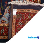 In-room view of Si Persia Handwoven Rug Elegant Navy Design room styling and scale