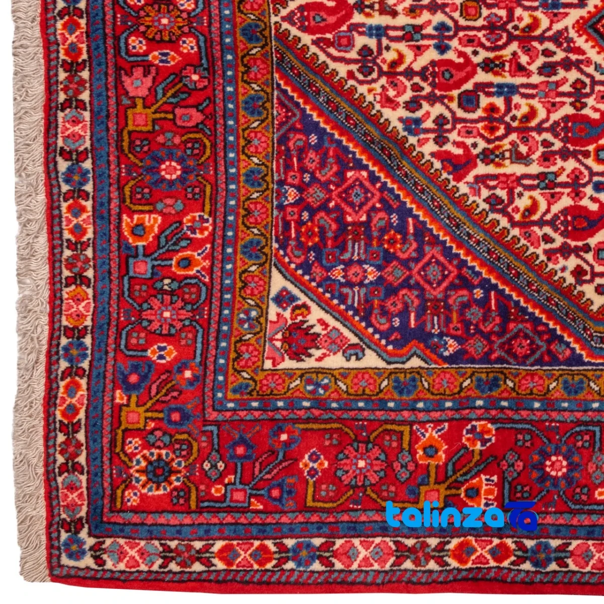 Room setting of Persia Handwoven Rug Unique Design 157x109x1 cm floor placement example