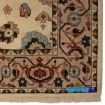 C Persia Handwoven Rug Elegant Design floor placement example (Room setting)