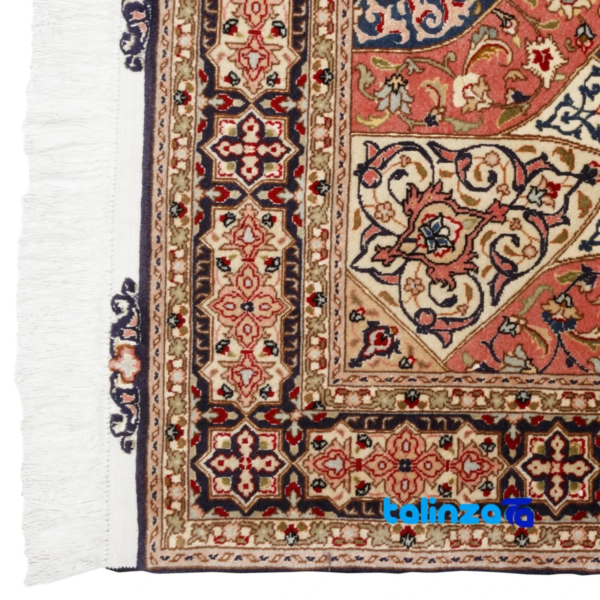 In-room view of Persia Handwoven Rug Unique Design room styling and scale