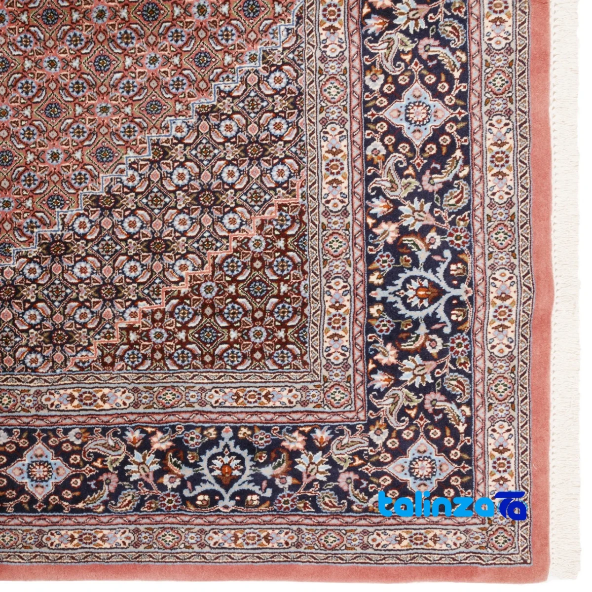 C Persia Handwoven Rug Unique Design floor placement example (Room setting)