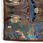 Si Persia Handwoven Rug Colorful Design - Room setting showing floor placement example