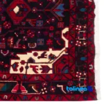Si Persia Handwoven Rug Elegant Navy Design room styling and scale (In-room view)