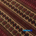 Room setting of Handwoven Rug Model Baluch Cream Design 151x78x1 cm floor placement example