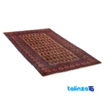 In-room view of Baloch Handwoven Carpet Unique Design room styling and scale