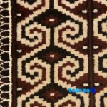 Handwoven Carpet NKP.TO.15 Traditional Design 120x80 cm room styling and scale (In-room view)