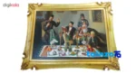 Oil Painting Haft-Seen Table Artwork 3010 5000 grams profile and structure (Side view)