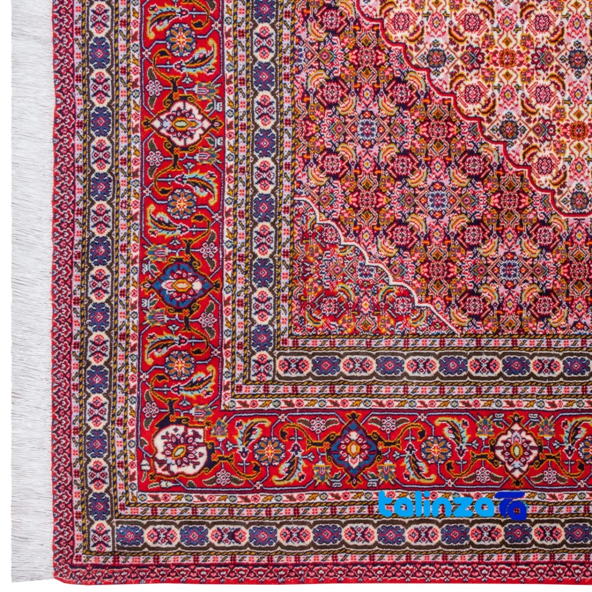 Room setting of C Persian Handwoven Carpet - Elegant Design 288x214 cm floor placement example