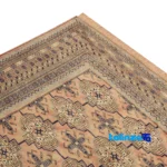 Turkmen Handwoven Area Rug - Rich Color and Craftsmanship floor placement example (Room setting)