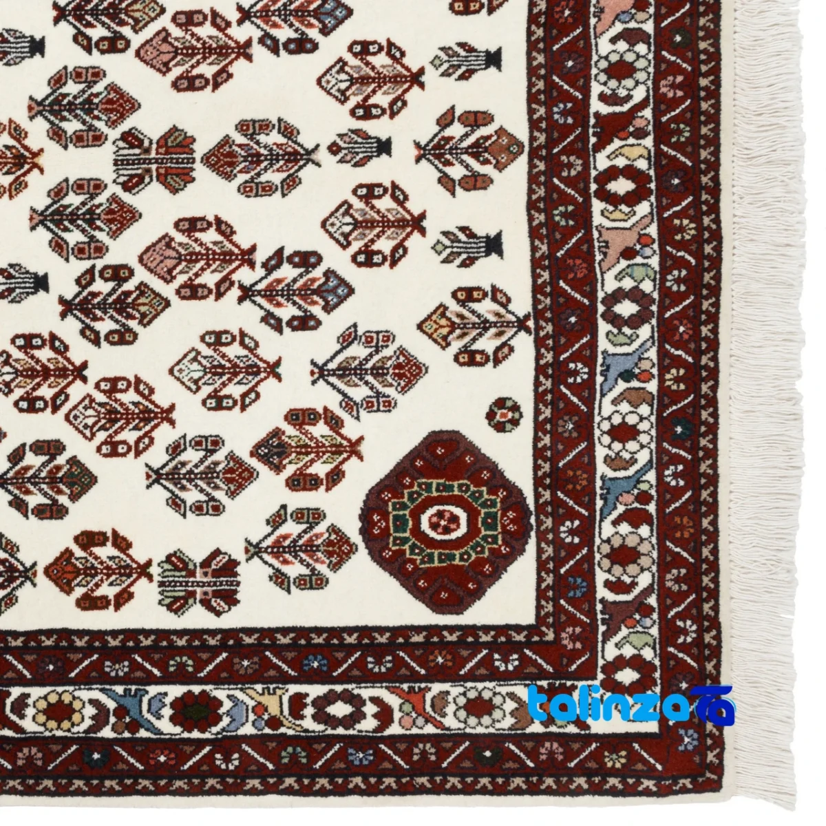 C Persia Handwoven Rug Elegant Design - Room setting showing floor placement example