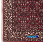 C Persia Handwoven Rug - Luxurious Red Design 196x102x1 cm room styling and scale (In-room view)