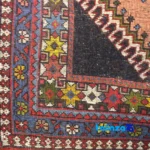 Handwoven Carpet Runner Colorful Design - In-room view showing room styling and scale