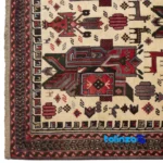 Room setting of Sir Persia Handwoven Rug Elegant Design floor placement example