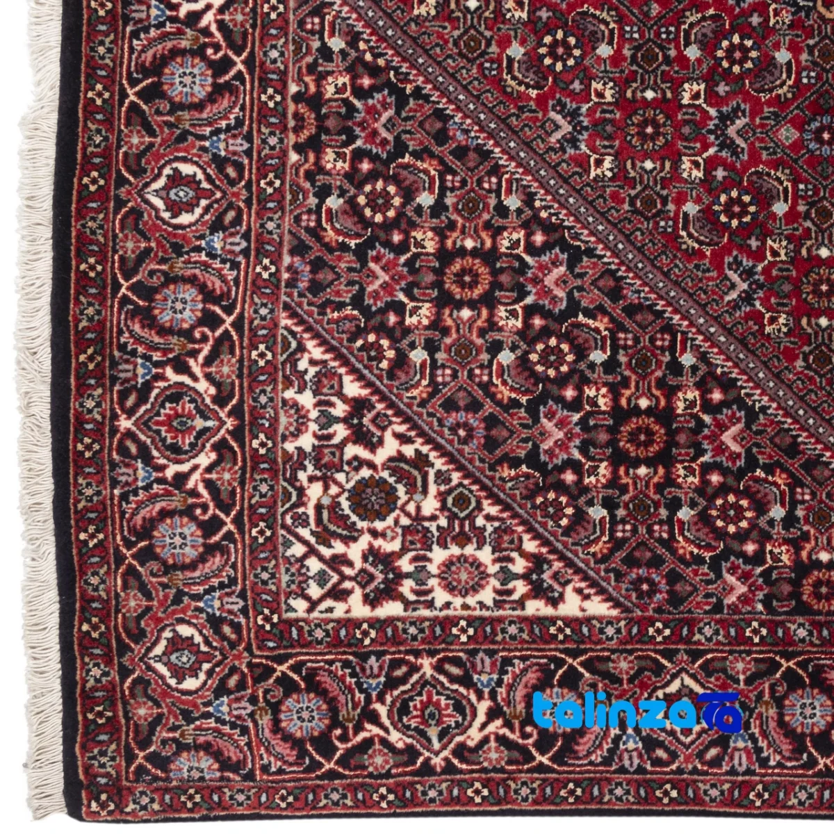 C Persia Handwoven Carpet Luxurious Design room styling and scale (In-room view)