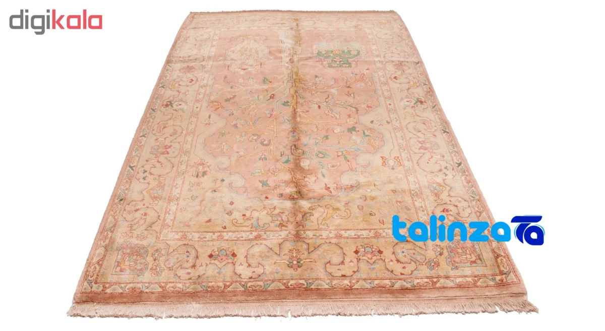 Si Persia Handwoven Carpet Elegant Design - In-room view showing room styling and scale