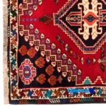 Si Persia Handwoven Rug Red floor placement example (Room setting)