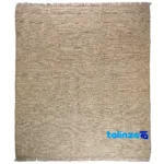 Persian Handwoven Area Rug Modern Design Cream floor placement example (Room setting)