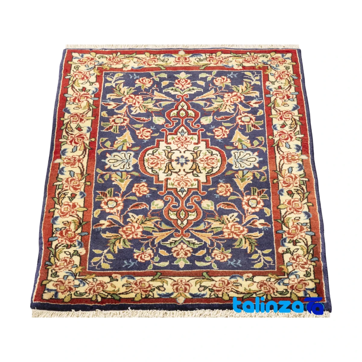 Bijar Handwoven Rug Unique Design room styling and scale (In-room view)