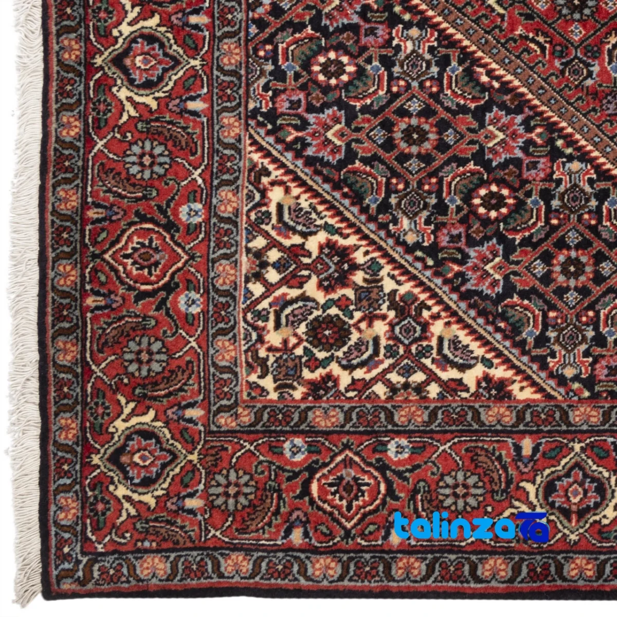 In-room view of Si Persia Handwoven Carpet Luxurious Design room styling and scale