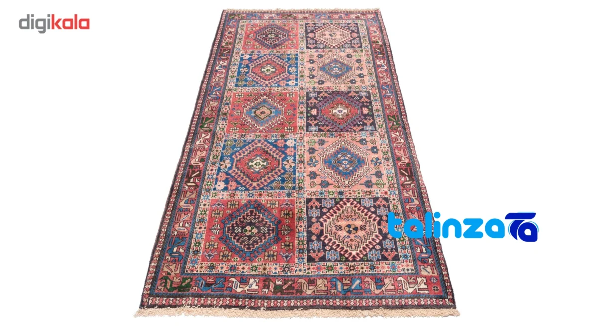 Se Persia Handwoven Carpet - Colorful Design floor placement example (Room setting)