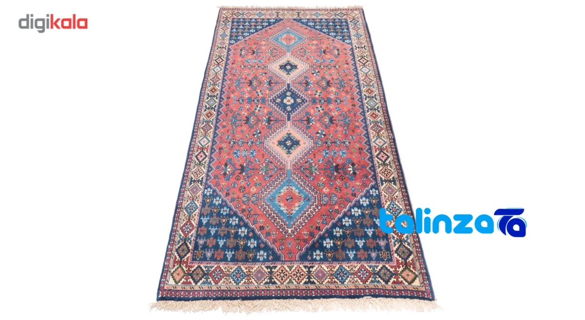 Room setting of Cypress Handwoven Rug Red Design floor placement example