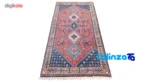 Room setting of Cypress Handwoven Rug Red Design floor placement example