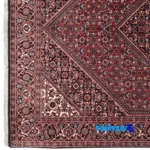 Si Persia Handwoven Carpet Red Design 176x110x1 cm - Room setting showing floor placement example