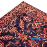 Room setting of Handwoven Persian Rug Boojerd Design Natural Dyes floor placement example
