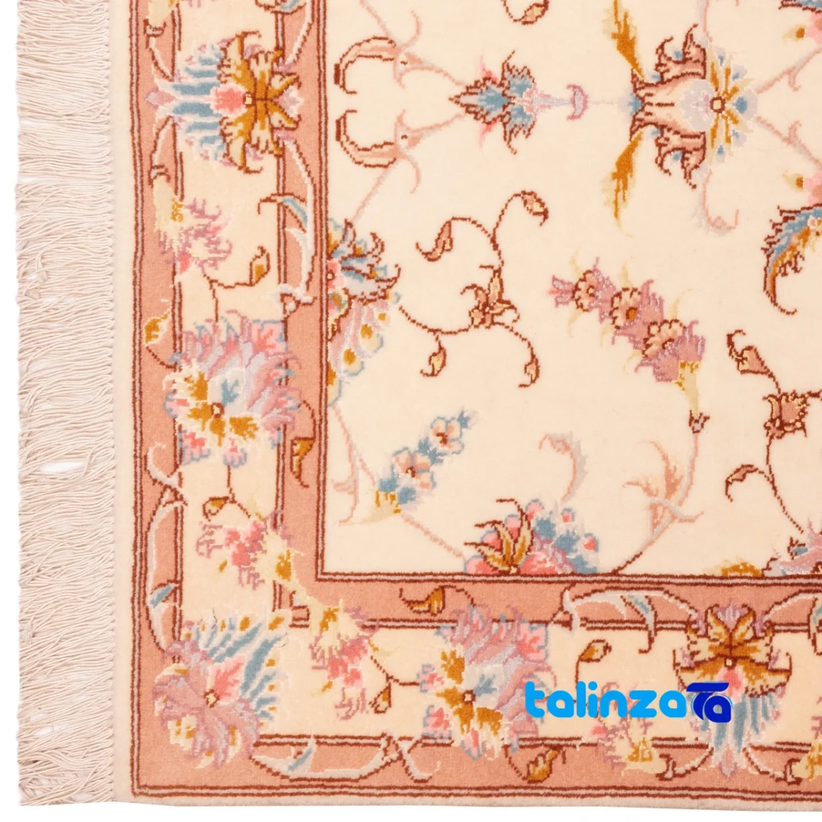 Side view of Si Persia Handwoven Runner Elegant Design profile and structure