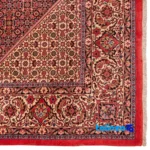 C Persia Handwoven Carpet Red - In-room view showing room styling and scale