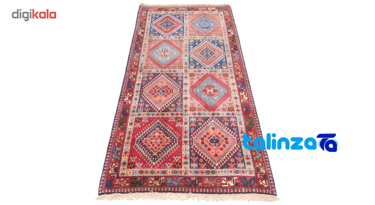 Room setting of C Persia Handwoven Carpet Unique Design floor placement example