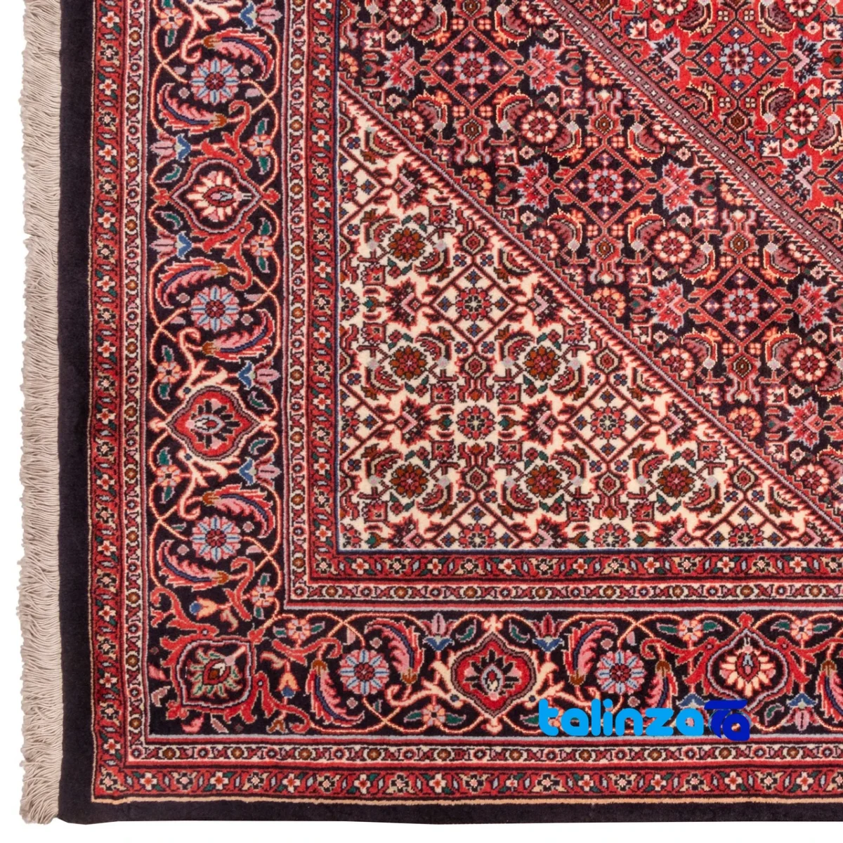 C Persia Handwoven Rug Luxurious Design floor placement example (Room setting)