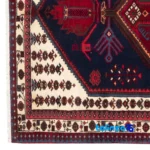 C Persia Handwoven Rug Elegant Design floor placement example (Room setting)