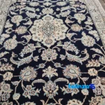 Nain Handwoven Carpet - Traditional Natural Dyes floor placement example (Room setting)