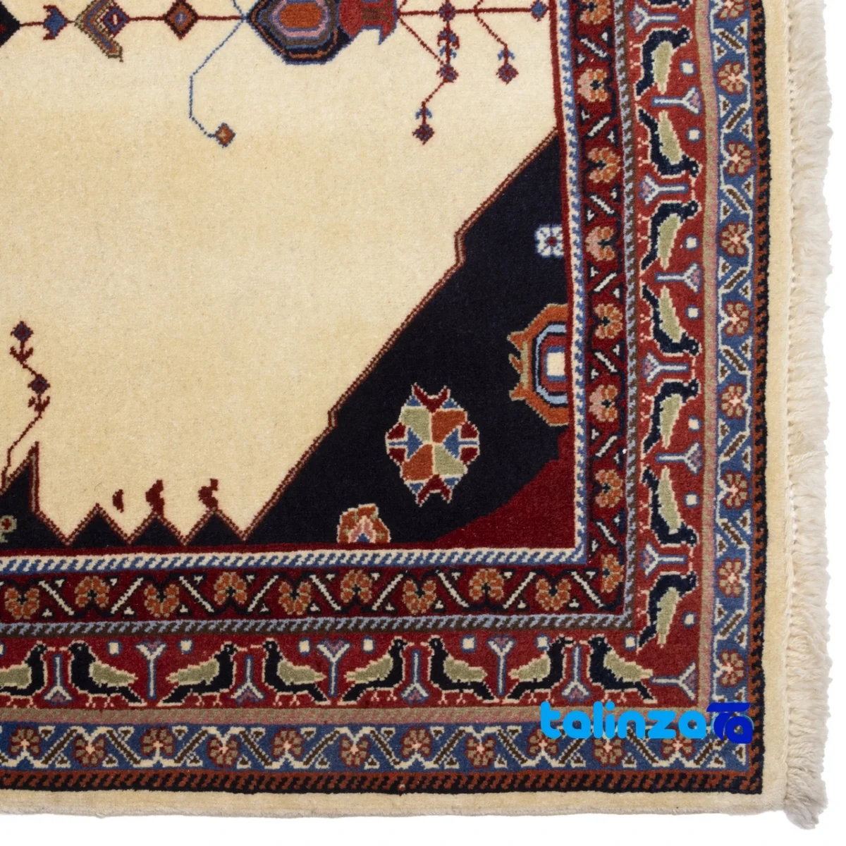 In-room view of Persia Handwoven Carpet Unique Design room styling and scale