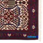Persia Handwoven Rug Unique Design floor placement example (Room setting)