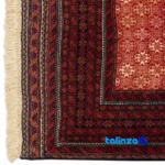 Room setting of Persia Handwoven Rug Rectangular Luxurious Design floor placement example